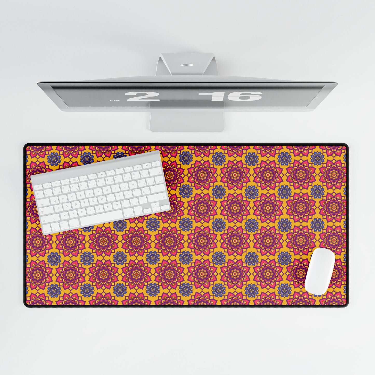 Vibrant Desk Mats for Home Office, Stylish Large Mouse Pad, Bohemian Desk Decor, Gifts for Professionals, Unique Workstation Accessories