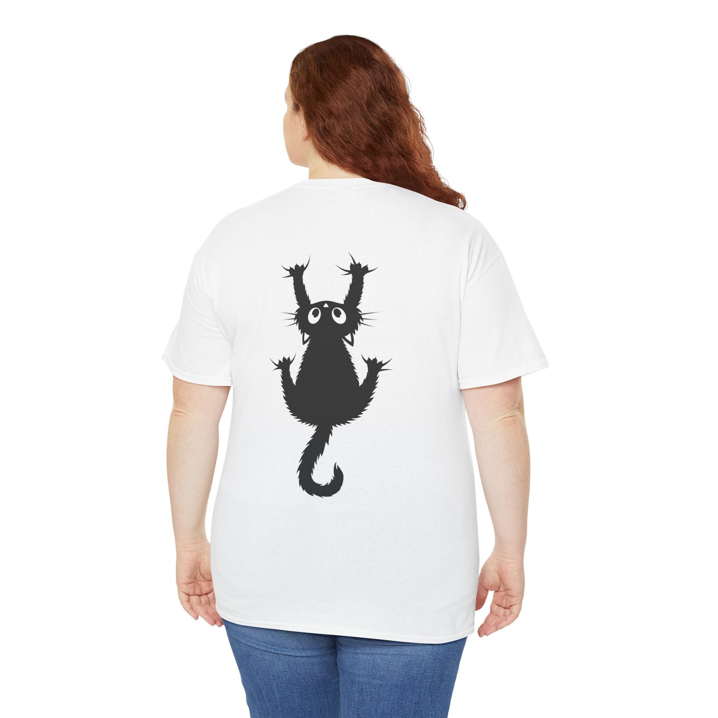 Love hurts! - Unisex Heavy Cotton Tee - Gift for cat lover
