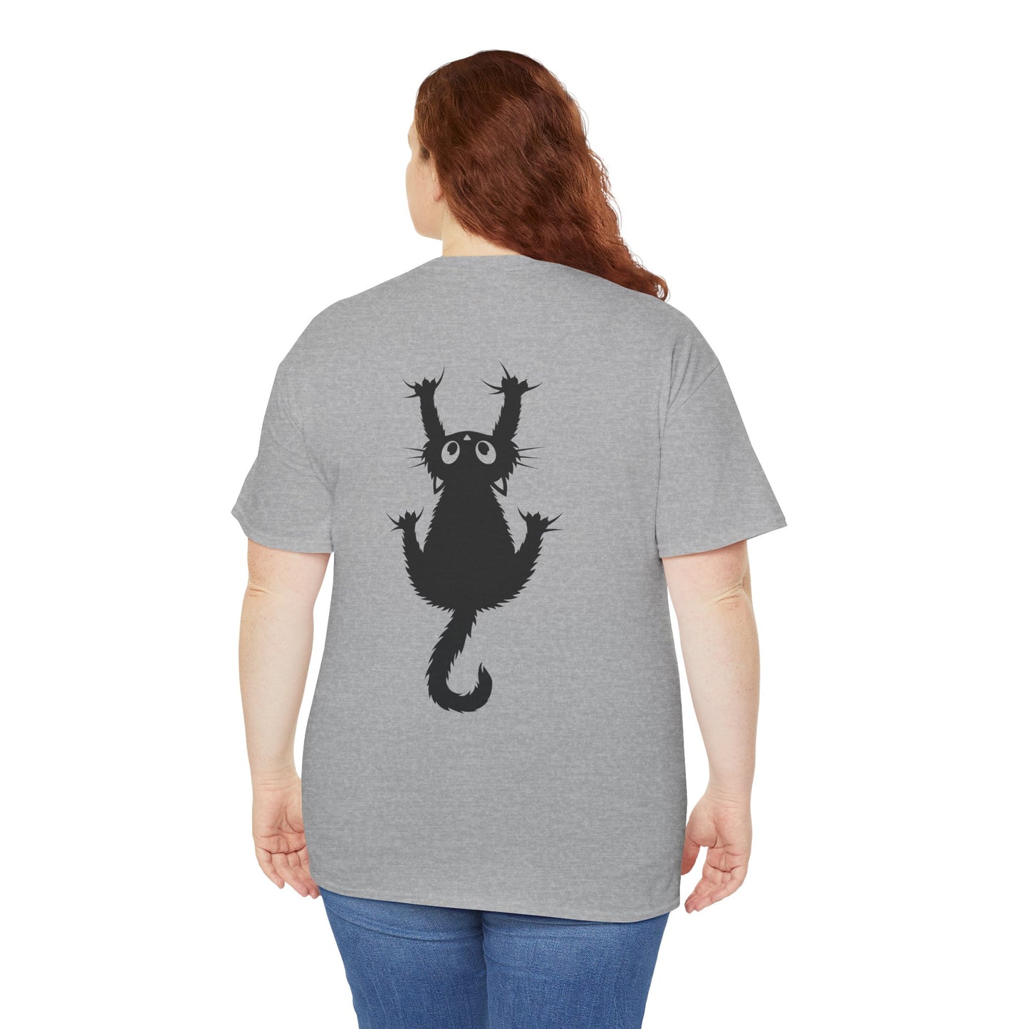 Love hurts! - Unisex Heavy Cotton Tee - Gift for cat lover