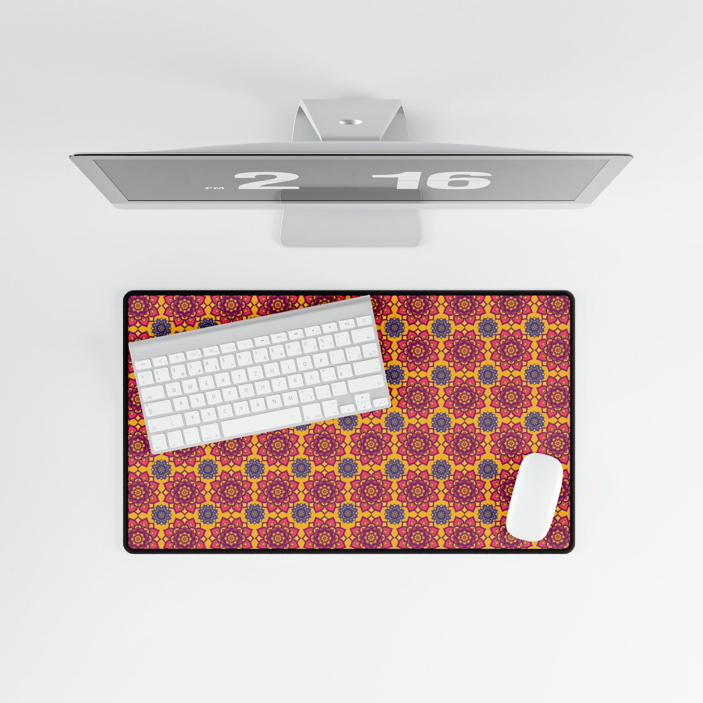 Vibrant Desk Mats for Home Office, Stylish Large Mouse Pad, Bohemian Desk Decor, Gifts for Professionals, Unique Workstation Accessories