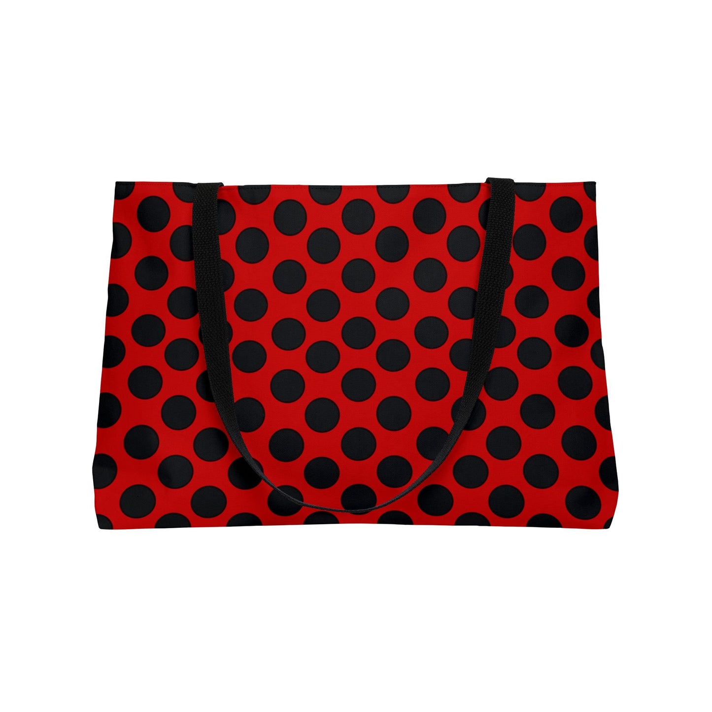 Lady Bug Weekender Tote Bag - Vibrant Travel Accessory, Beach Bag, Gym Tote, Weekend Getaway, Fun Pop Art Style
