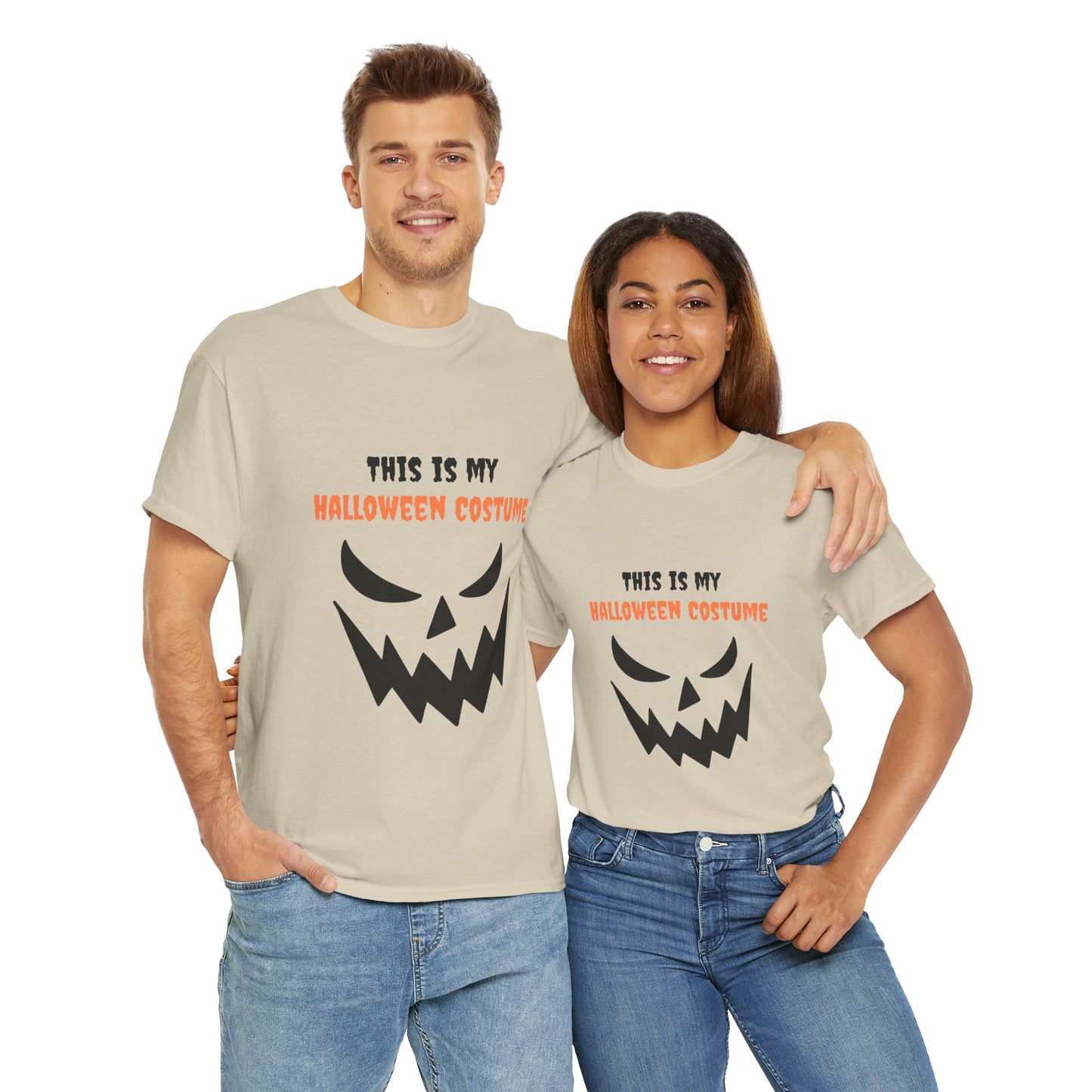 This is my Halloween Costume-Unisex Heavy Cotton Tee