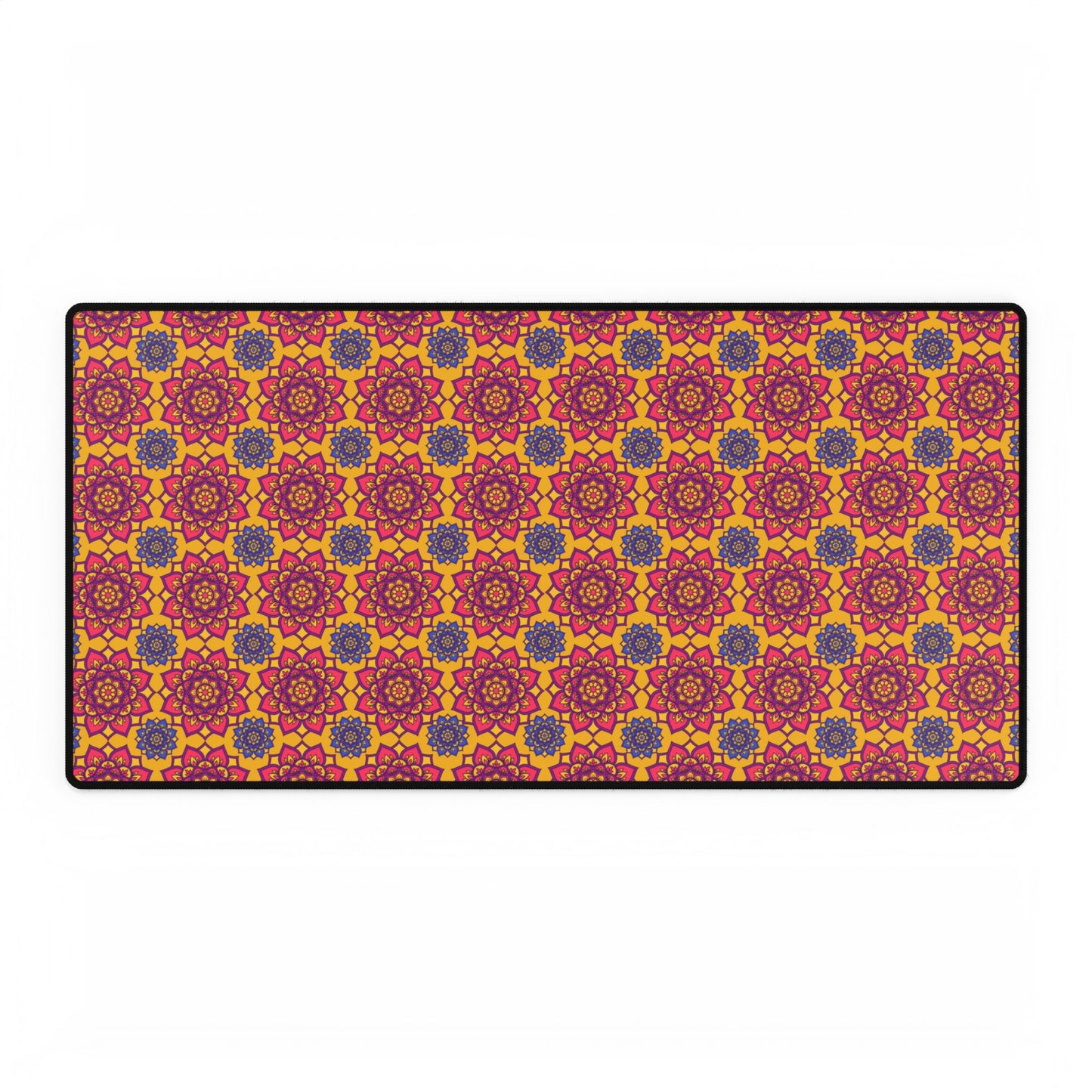 Vibrant Desk Mats for Home Office, Stylish Large Mouse Pad, Bohemian Desk Decor, Gifts for Professionals, Unique Workstation Accessories