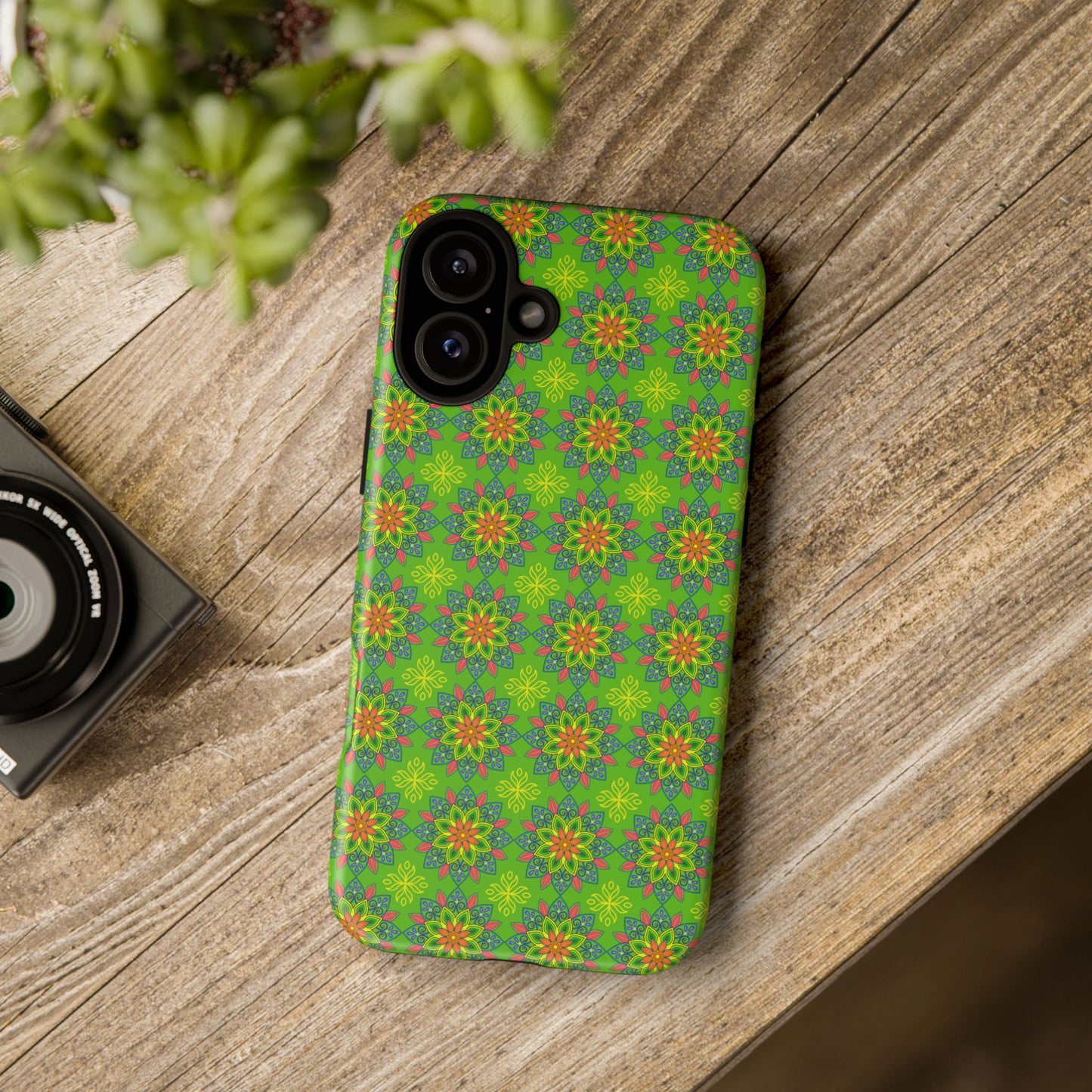 Tough Phone Cover - Vibrant Floral Phone Case, Stylish Phone Accessory, Eco-Friendly Gift, Colorful Protection