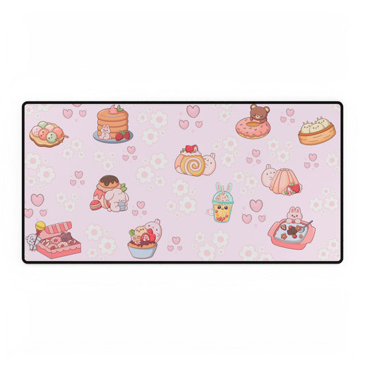 Cute Kawaii Desk Mat for Home or Office, Gaming Mouse Pad, Desk Accessories, Gift for Students