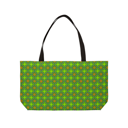 Vibrant Floral Weekender Tote Bag, Travel Bag, Beach Tote, Shopping Bag, Weekend Getaway Essentials, Fun Summer Accessory