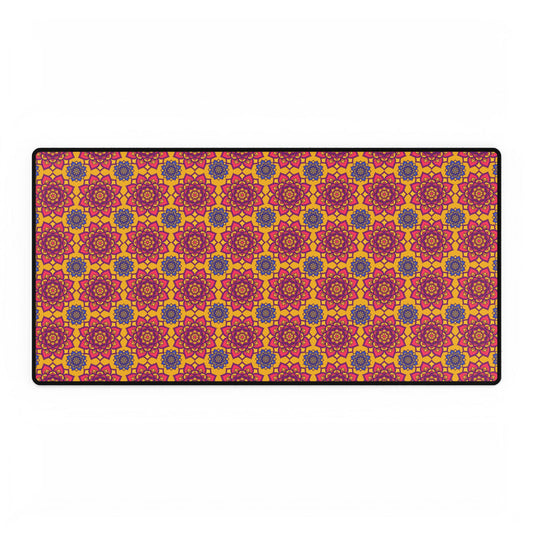Vibrant Desk Mats for Home Office, Stylish Large Mouse Pad, Bohemian Desk Decor, Gifts for Professionals, Unique Workstation Accessories